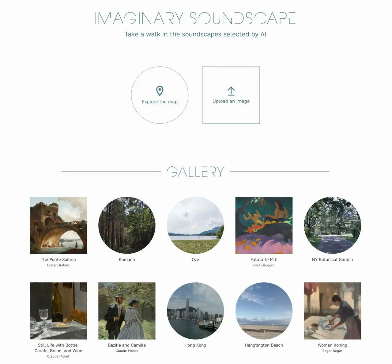 new imaginary soundscape